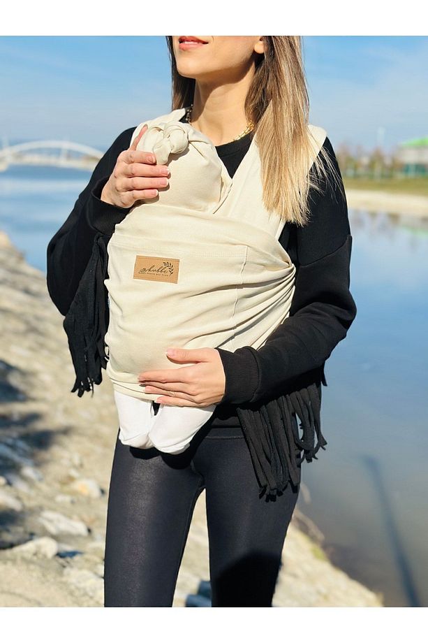 Cepli Bebek Taşıma Şalı