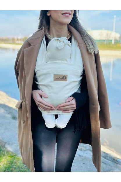 Cepli Bebek Taşıma Şalı