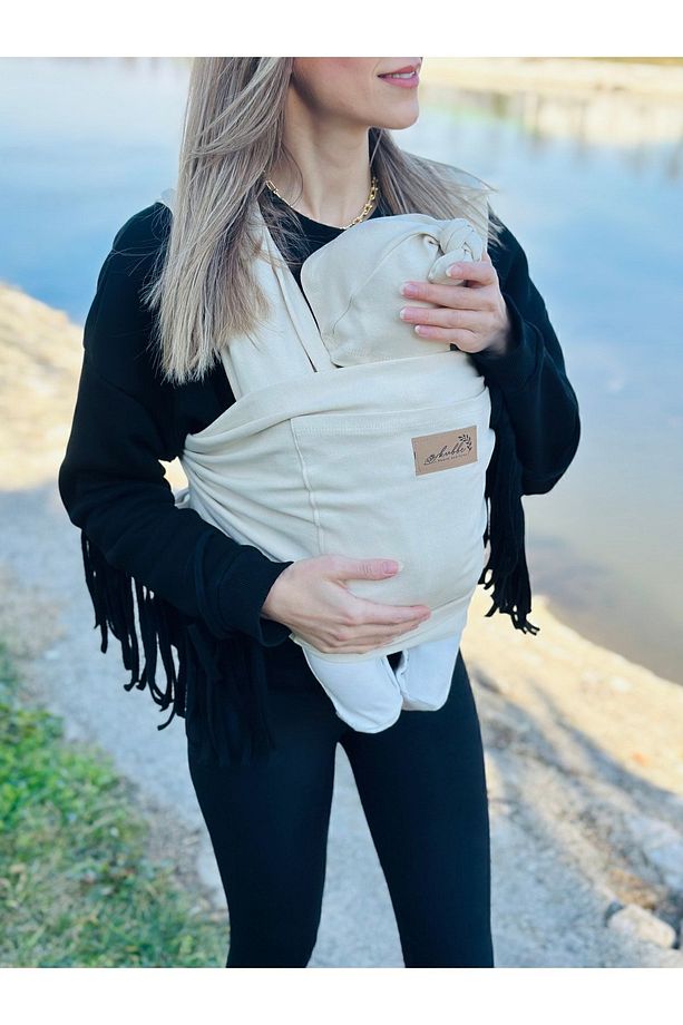 Cepli Bebek Taşıma Şalı
