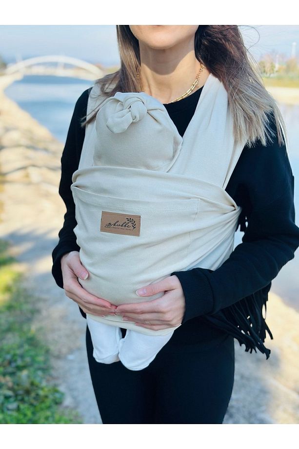 Cepli Bebek Taşıma Şalı